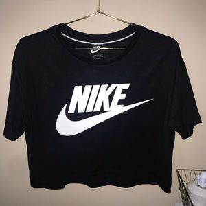 nike crop top!